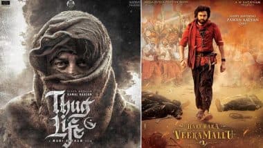 Kamal Haasan’s ‘Thug Life’ and Pawan Kalyan’s ‘Hari Hara Veera Mallu’ To Release in Theatres After Telugu Film Exhibitors Put Strike on Hold? Deets Inside