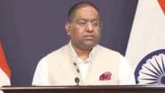 Kashmir Issue Has To Be Addressed by India and Pakistan; No Change in Policy: MEA (Watch Video)