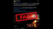 Fake News of Indian Forces Entering Pakistan, Suicide Attack on Army Brigade in Rajouri, India’s Strike on Karachi Port Surface on Mainstream Media Channels, Here’s a Fact Check of Viral Claims