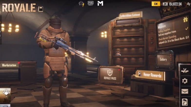 PUBG Mobile 3.8 Update: Metro Royal Version Adds Helmet and Backpack Toggle in Lobby, Loadouts Visible in Team Deathmatch Warehouse