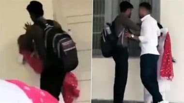 Muzaffarnagar Shocker: Girl Gets Classmate Beaten by Boyfriend After Trivial Dispute in Uttar Pradesh College, Shocking Video Surfaces