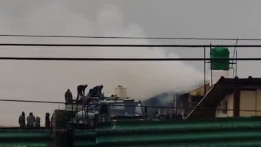 Blaze Breaks Out at Army Camp Near Degree College in Leh