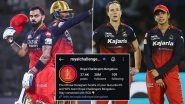RCB Attains 20 Million Followers on Instagram, Becomes Most Followed IPL and WPL Franchise