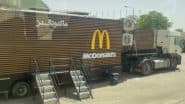 'Royal Treatment': Mobile McDonald's Seen Stationed in Riyadh for US President Donald Trump During His Saudi Arabia Visit (Watch Video)