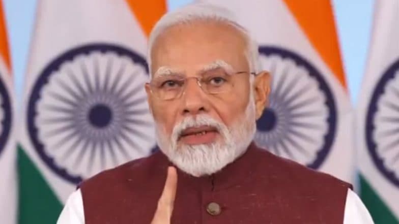 ‘Shaanti Ka Maarg Bhi Shakti Se Hokar Jata Hai’: PM Narendra Modi Warns Pakistan Against Terrorism on Buddha Purnima 2025, Ends Speech With ‘Bharat Mata Ki Jai’ (Watch Video)