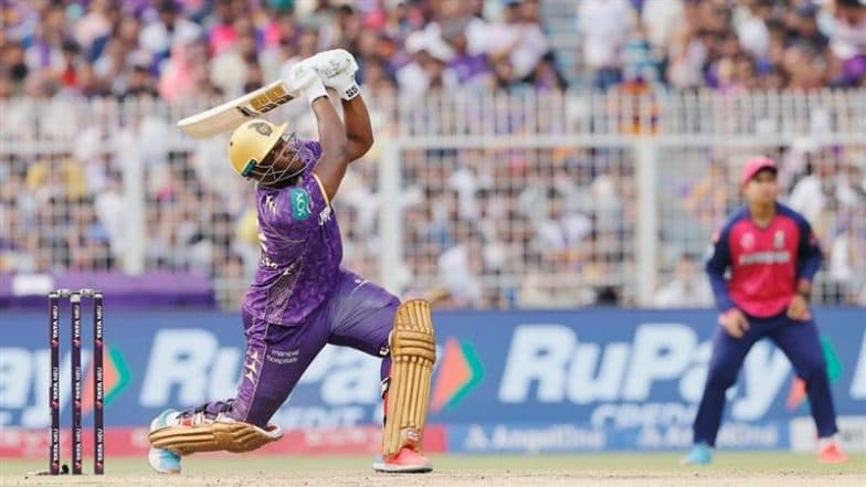 Andre Russell Wins Man of the Match Award in KKR vs RR IPL 2025 Match