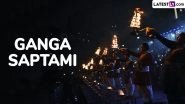 Ganga Saptami 2025 Messages in Hindi: Images, Greetings and Wallpapers for Family and Friends