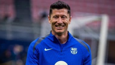 UCL 2024–25: Robert Lewandowski Back in Barcelona Squad for Champions League Semifinals Against Inter Milan