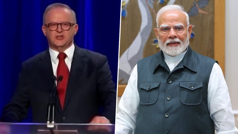 Australia Election 2025 Results: PM Narendra Modi Congratulates Anthony Albanese on Re-election as Australian Prime Minister