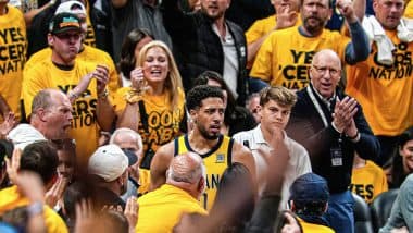 Tyrese Haliburton Stars As Indiana Pacers Win Game 4 To Take 3–1 Lead Against New York Knicks in NBA 2024–25 Playoffs Eastern Conference Finals