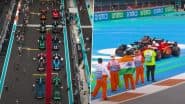 20 F1 Miami Grand Prix 2025 Drivers Lap Track in First-Ever Fully Drivable LEGO Cars Built With 400,000 Bricks (Watch Video)