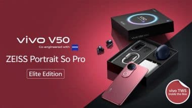 Vivo V50 Elite Edition Price in India, Specifications and Features Revealed; Know Everything About Latest Smartphone Bundled With Vivo TWS 3e Earbuds
