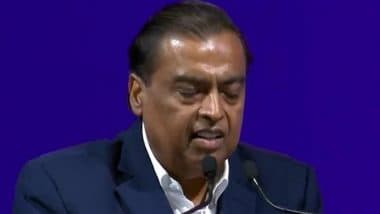 WAVES Summit 2025: Mukesh Ambani Praises AI for Revolutionizing Entertainment Industry, Content Creation and Dissolving Barriers Between Dream and Reality