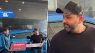 'Pahilyach Match La...Konala Captain Kela Hota' Rohit Sharma To Yuvraj Wagh Who Won Mumbai Indians Star's Lamborghini Urus in Dream11 Contest (Watch Video)