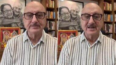 Operation Sindoor: Anupam Kher Calls for National Unity, Urges Citizens To Stay Alert and Avoid Sharing Any Army Movement Videos Online (Watch Video)