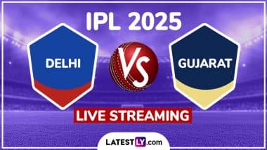 Delhi Capitals vs Gujarat Titans IPL 2025 Free Live Streaming Online: How To Watch DC vs GT Indian Premier League T20 Cricket Match Live Telecast on TV?