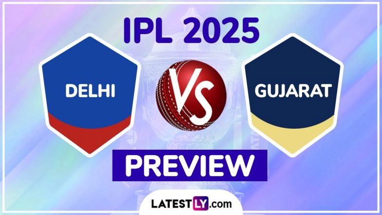 DC vs GT IPL 2025 Preview: Key Battles, H2H, Impact Players and More About Delhi Capitals vs Gujarat Titans Indian Premier League Season 18 Match 60