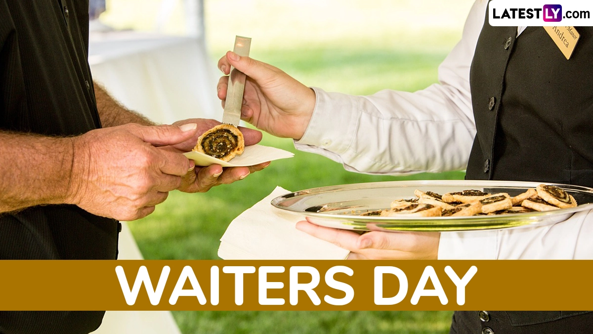 Waiters Day honours the hard work and dedication of waitstaff around the world on May 16.