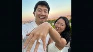 Simu Liu-Allison Hsu Engagement: Canadian Actor and His Girlfriend Get Engaged (See Pics)