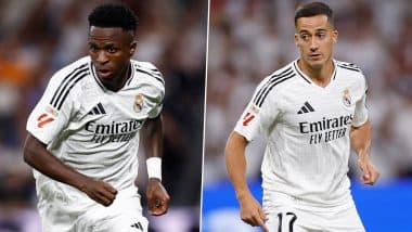 La Liga 2024-25: Real Madrid Confirm Vinicius Junior, Lucas Vazquez Out With Injuries 