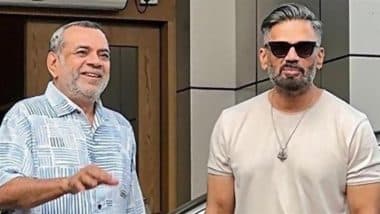 Paresh Rawal Birthday: Suniel Shetty Pens Birthday Wish for His Co-Star and Friend Amid Ongoing ‘Hera Pheri 3’ Dispute (See Post)