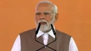 PM Narendra Modi Slams TMC for Shielding Illegal Infiltrators in West Bengal, Vows Constitutional Action; Says Infiltrators Threaten National Security and Bengali Culture