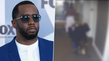 Sean ‘Diddy’ Combs Trial: Rap Mogul Seen Kicking, Dragging Ex-Girlfriend Cassie Ventura at LA Hotel in Disturbing Surveillance Footage From 2016 (Watch Video)