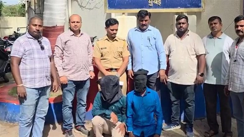 Mumbai Fake Currency Racket Busted: 2 Held with 1,740 Counterfeit INR 500 Notes and Printing Setup in Malvani (Watch Video)