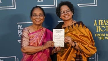 Banu Mushtaq and Deepa Bhasthi Win International Booker Prize: Congress Leaders Mallikarjun Kharge and Rahul Gandhi Congratulate Writer and Translator for Winning Award for Their Book ‘Heart Lamp’