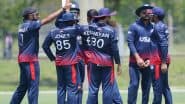 How To Watch USA vs OMN ICC Men's Cricket World Cup League Two 2023-27 Free Live Streaming Online? Get Free Telecast Details of United States of America vs Oman Cricket Match on TV