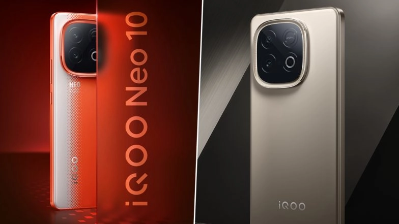 iQOO Neo 10 Launch Live Streaming: Watch Online Telecast of Launch of New iQOO Neo Series Smartphone; Know Price, Specifications and Other Details