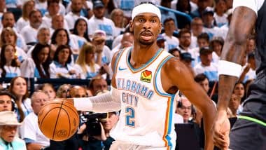 Oklahoma City Thunder Takes 1-0 Lead in NBA 2024-25 Playoffs Western Conference Finals, Shai Gilgeous-Alexander Stars As OKC Beats Minnesota Timberwolves 114-88 in Game 1