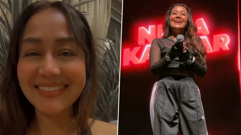Neha Kakkar Reacts to Melbourne Concert Organisers&rsquo; Claim She Refused To Perform for 700 People (Watch Video)