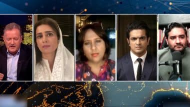 Ranveer Allahbadia Counters Hina Rabbani Khar, Holds Up Osama bin Laden and Hafiz Abdul Rauf’s Photos on ‘Piers Morgan Uncensored’ Show To Expose Pakistan’s Terrorism Links (Watch Video)