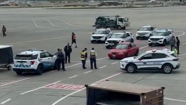 US: DoorDash Delivery Driver Gets Lost, Ends Up on Tarmac at O’Hare Airport in Chicago; Video Surfaces