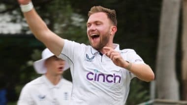 ENG vs ZIM 2025: Sam Cook, Jordon Cox Included in England Squad for One-Off Test Against Zimbabwe