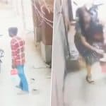 Delhi Robbery: Miscreant Robs Woman at Gunpoint in Old Rajendra Nagar, CCTV Video Surfaces