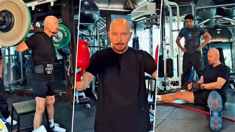 ‘So Inspiring’: Rakesh Roshan’s Gym Workout at 75 Wows Fans; Suniel Shetty, Anupam Kher Express Admiration (Watch Video)