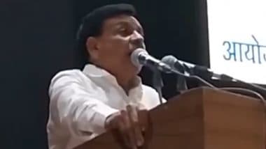 Madhya Pradesh Deputy CM Jagdish Devda Sparks Row by Saying ‘Entire Army Bows Down at PM Narendra Modi’s Feet’, Later Clarifies After Congress’ Dig (Watch Videos)