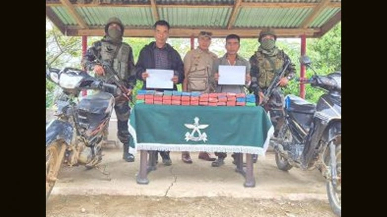 Assam Rifles, Ngopa Police Seize Heroin Worth INR 5.36 Crore in Mizoram’s Saitual District