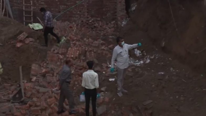 Delhi Building Collapse: 3 Dead, 1 Injured in Paharganj After Under-Construction Building Caves In, CM Rekha Gupta Expresses Grief