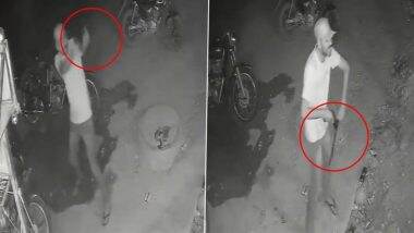 Gwalior Horror: Refused To Lend INR 10 Cigarette on Credit, Miscreants Fire 15 Rounds at Shopkeeper in Madhya Pradesh; Congress Takes Dig at BJP-Led Govt (Watch Video)