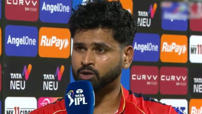 Shreyas Iyer Wins Man of the Match Award in CSK vs PBKS IPL 2025 Match