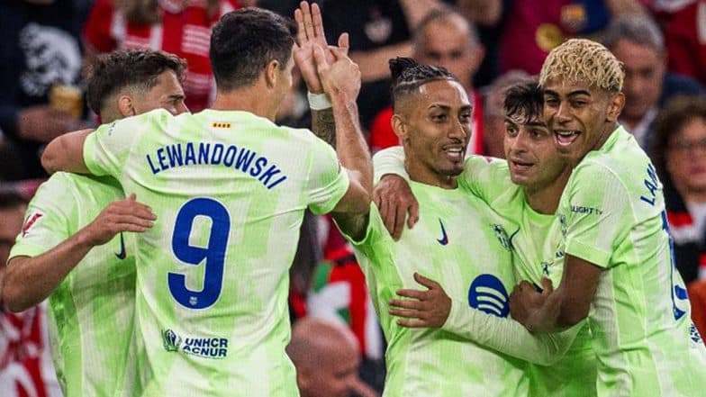 Barcelona Schedule in UCL 2025-26: Here's the List of Clubs the Spanish Giants Will Play In UEFA Champions League First Round