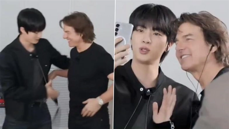 ‘This Is So Wholesome’: Fans React As Tom Cruise Video Calls BTS Jin’s Family During ‘Mission Impossible – The Final Reckoning’ Promotions on ‘Run Jin’ – WATCH