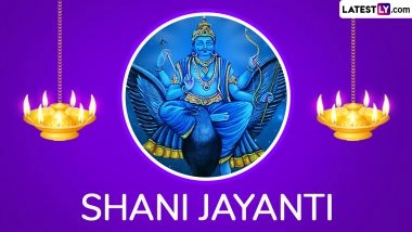 Shani Dev Jayanti 2025 Images and HD Wallpapers for Free Download Online: Wish Happy Shani Jayanti With WhatsApp Messages and Facebook Greetings
