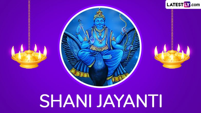 Shani Jayanti 2025 Greetings &amp; Shani Dev HD Images: Share WhatsApp Messages, Wallpapers, Quotes and Wishes To Mark Lord Shani&rsquo;s Birth Anniversary