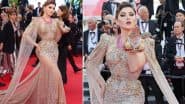 Cannes 2025: After Parrot Clutch, Urvashi Rautela Grabs Eyeballs With INR 5.31 Lakh Gold ‘Bikini’ Bag at 78th Edition of French Film Festival (See Pics)