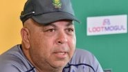 Shukri Conrad Appointed All-Format Head Coach of South Africa Men&rsquo;s Cricket Team&nbsp;
