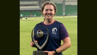 Kathryn Bryce Wins ICC Women’s Player of the Month Award for April 2025   
